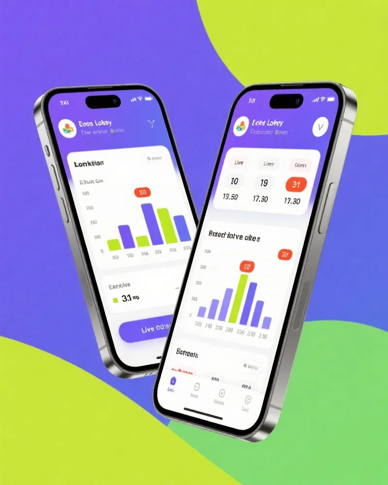 澳洲幸运20 APP 界面展示